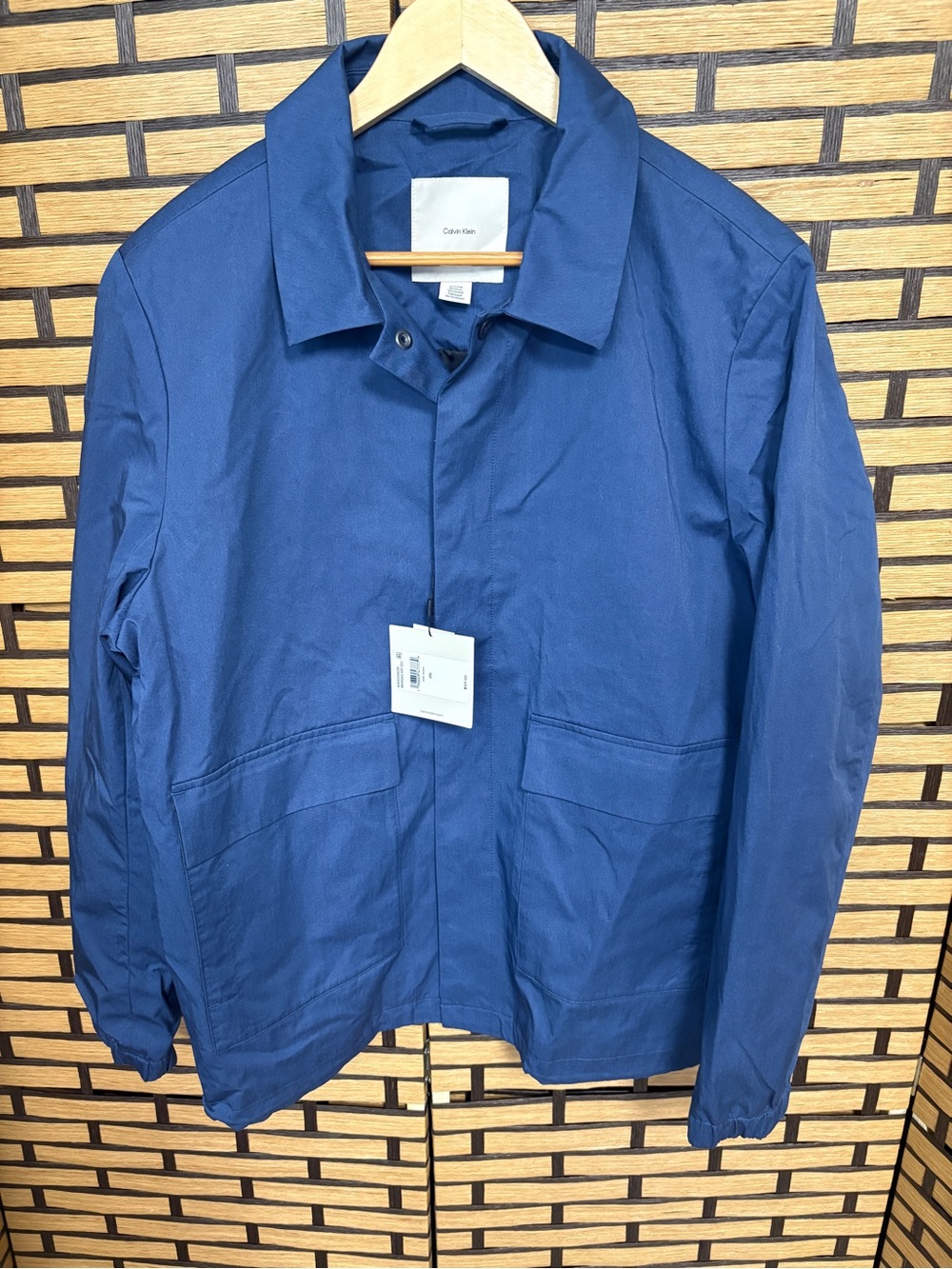 Calvin Klein blue jacket size medium
